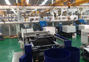 Injection molding workshop display